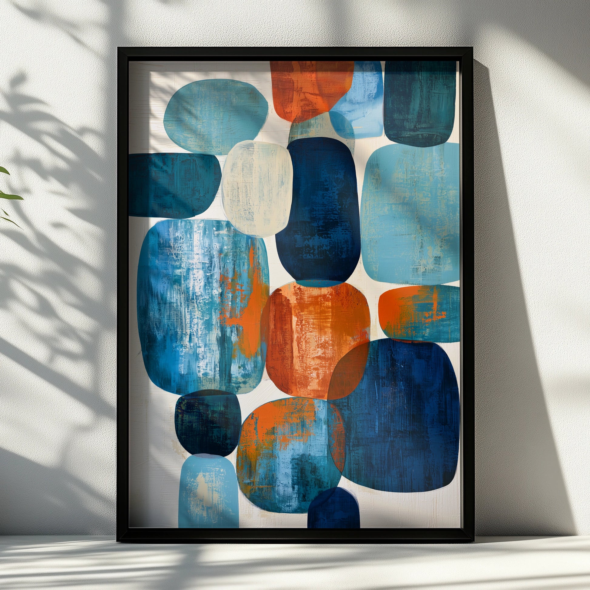 Abstract Colourful Shapes → Art Print → Modern Wall Decoration