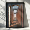 Passageway Art Print, Architectural Landscape, Modern Minimalist Decor