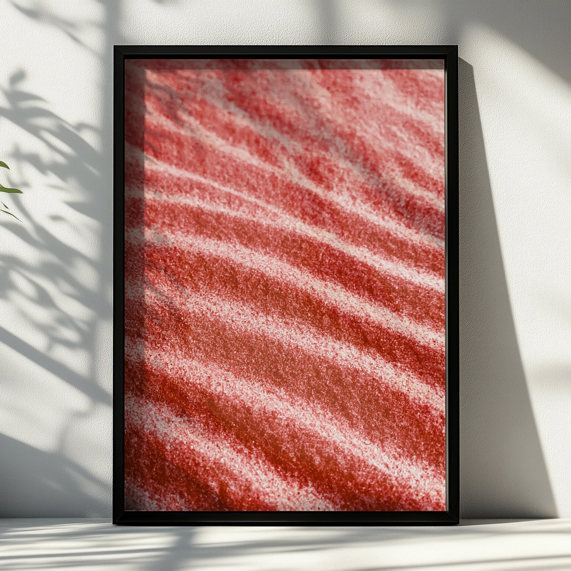 Red Sand Dunes Close Up, Desert Photography Print, Minimalist Wall Art