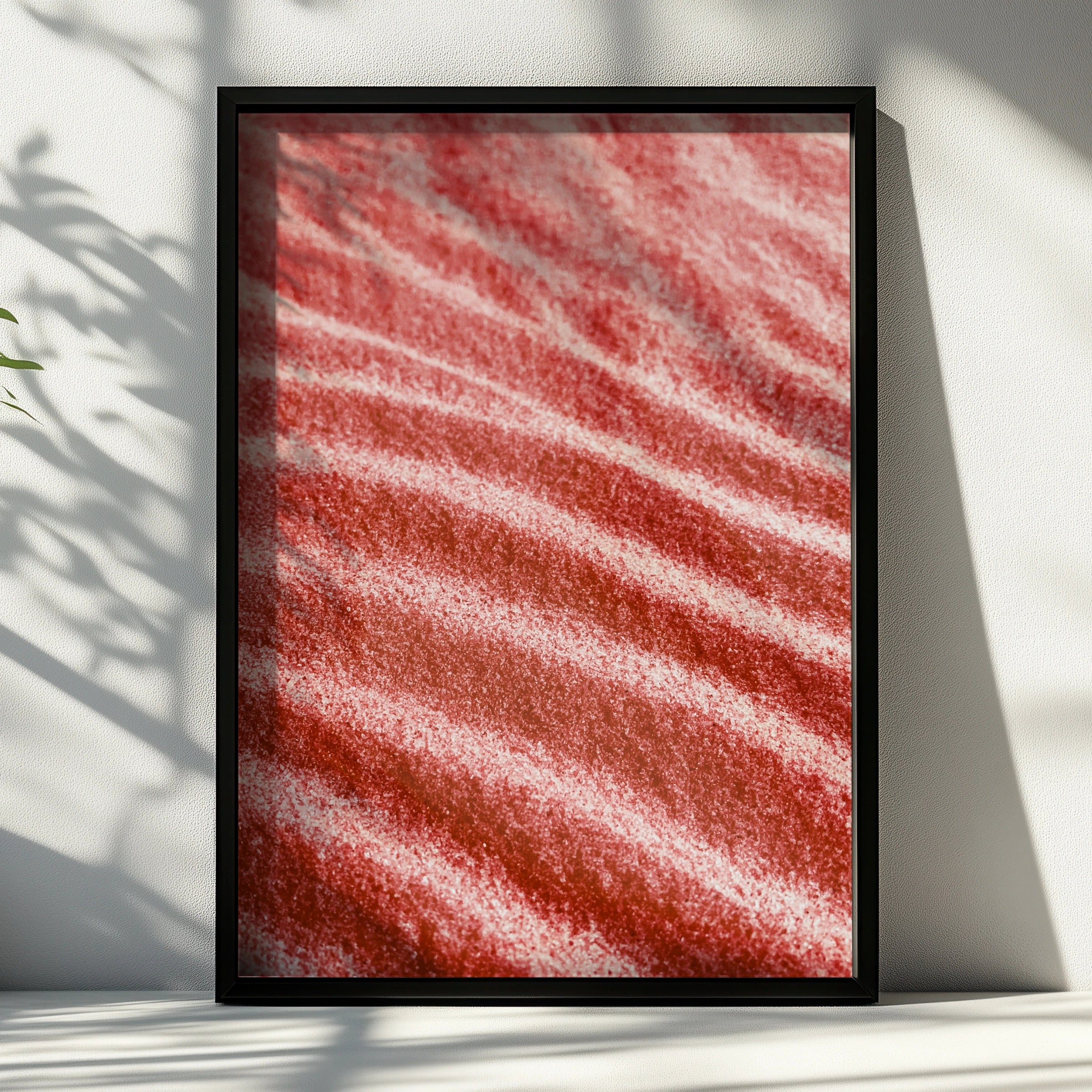 Red Sand Dunes Close Up, Desert Photography Print, Minimalist Wall Art